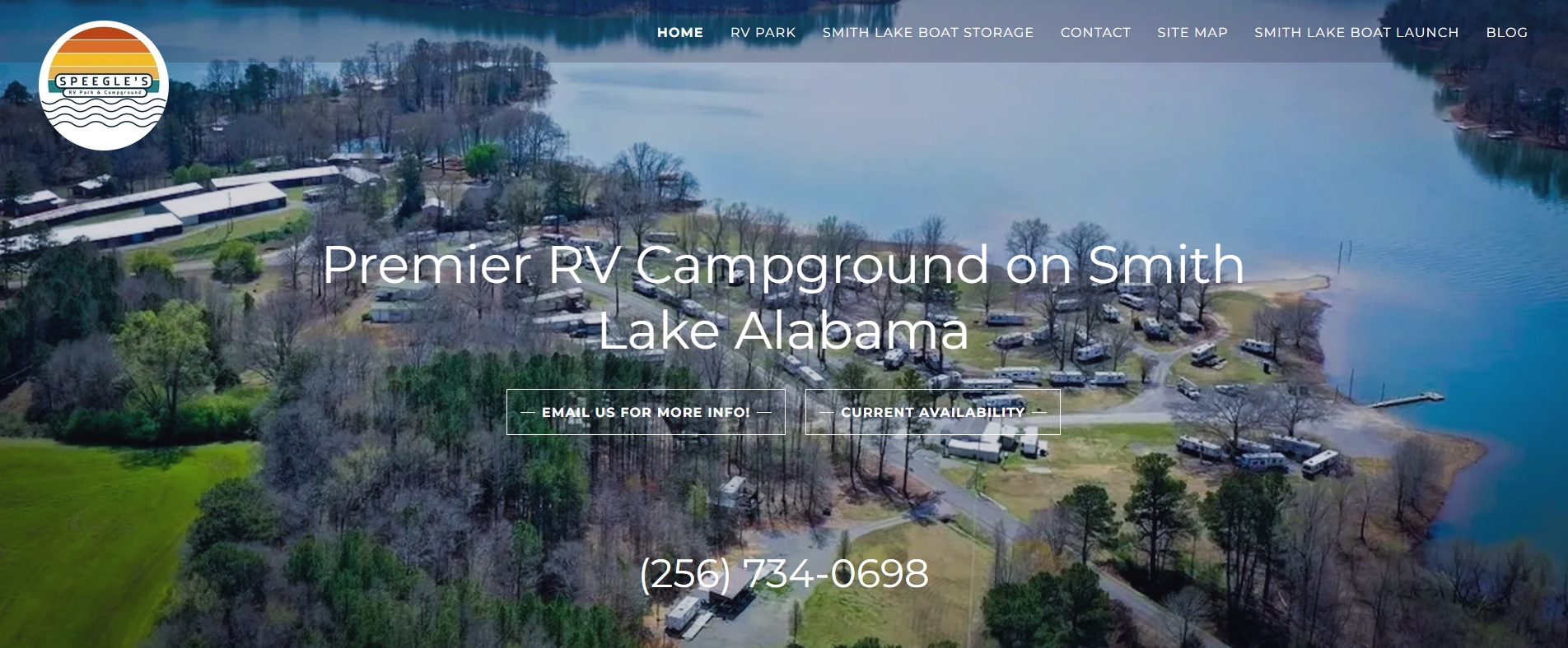 Full Hookup RV Camping on Smith Lake